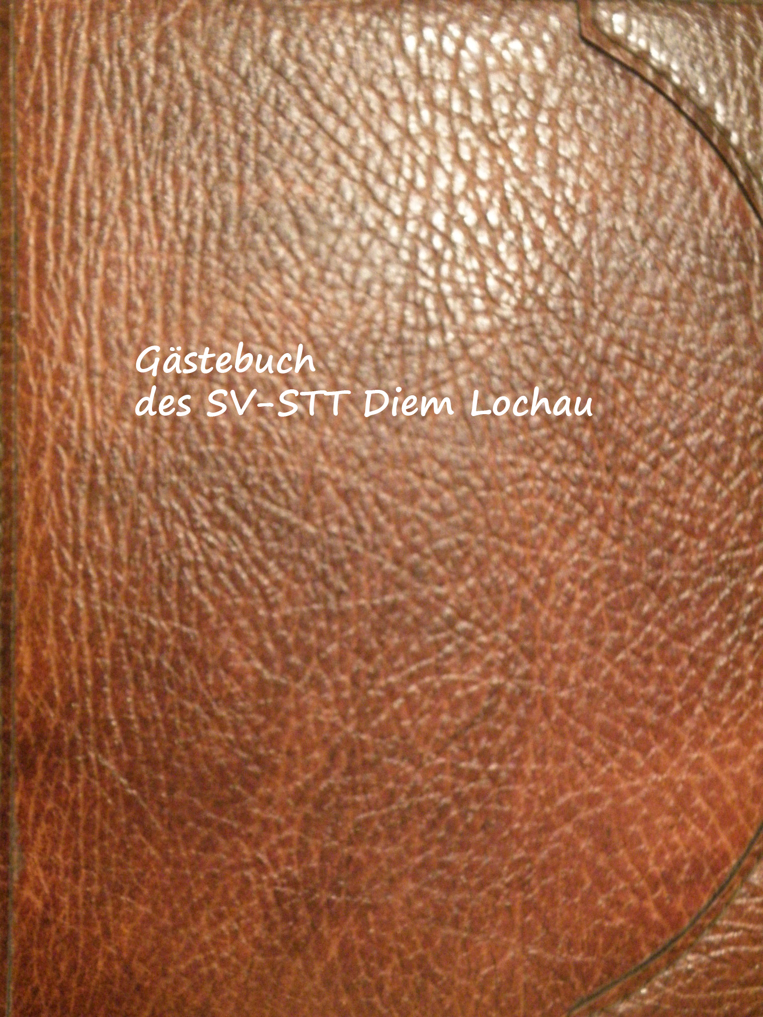 Gästebuch des SV-STT Diem Lochau