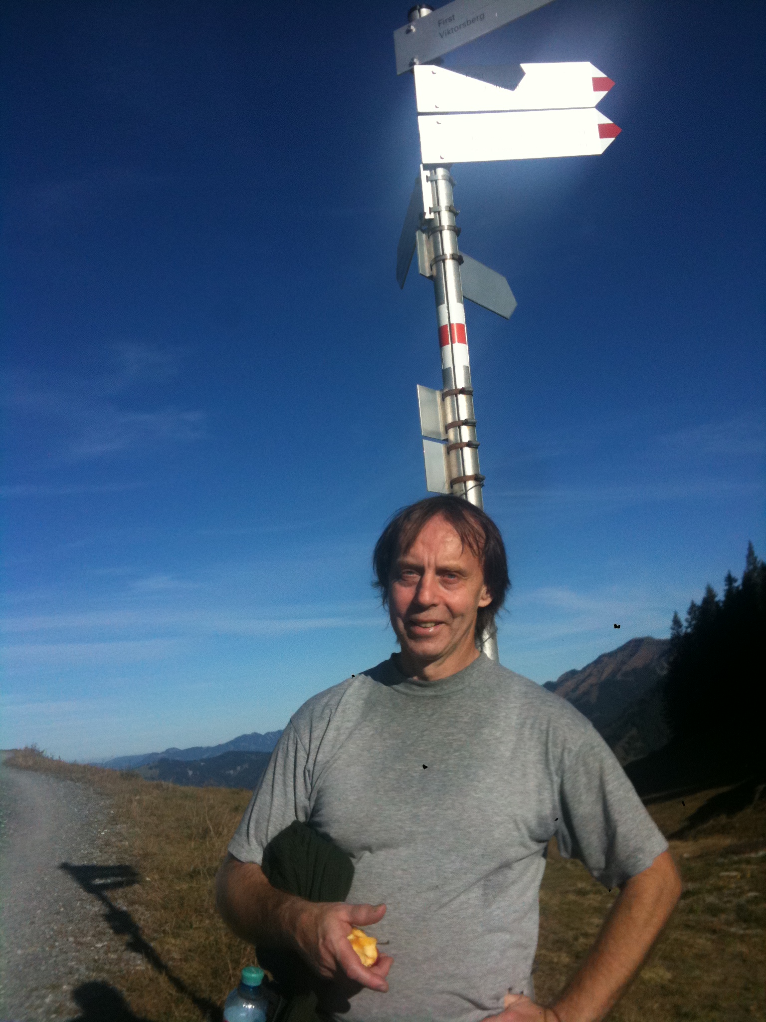 Paul am Treietpass Treietpass