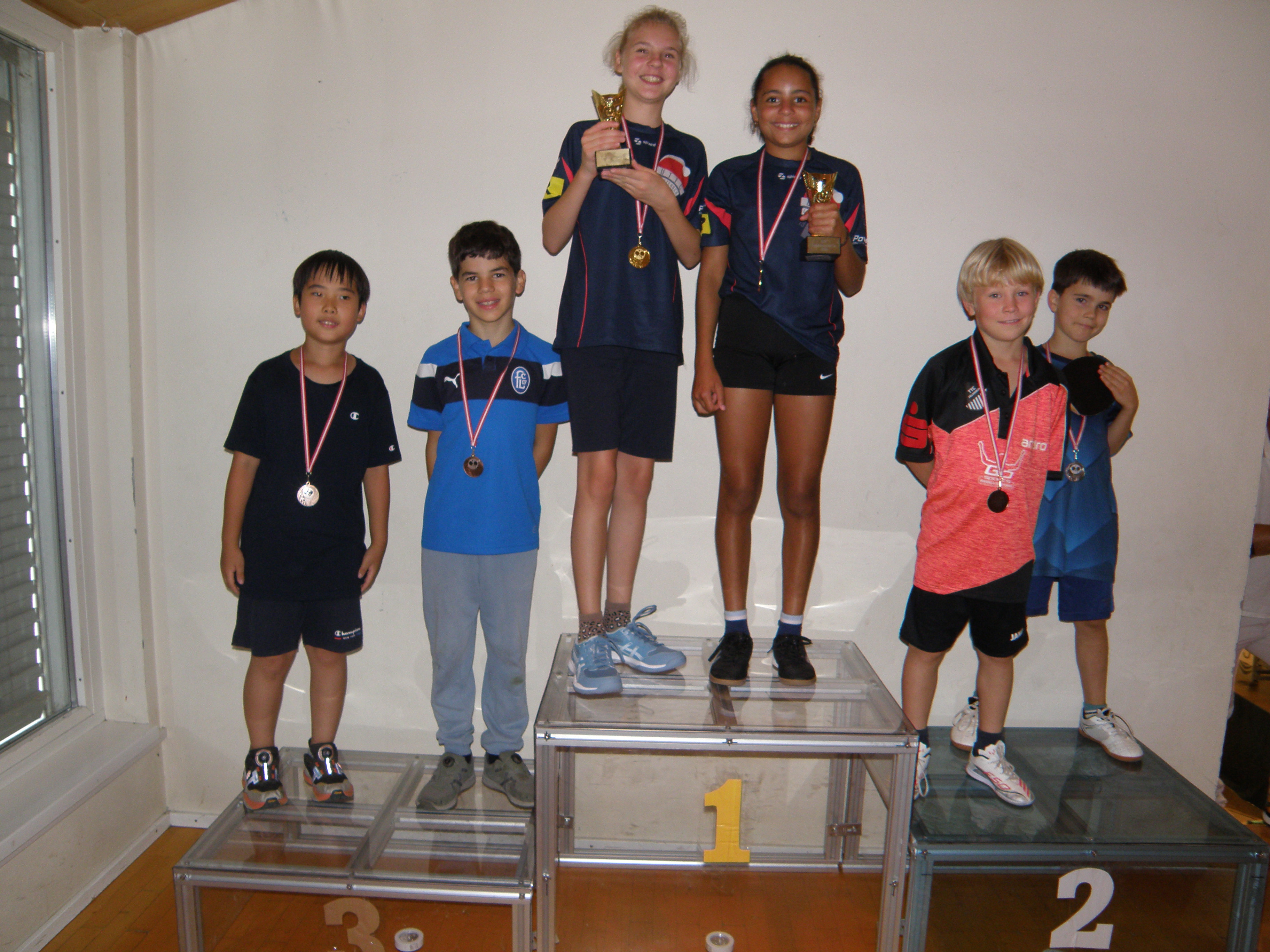Sieger U11 Doppel